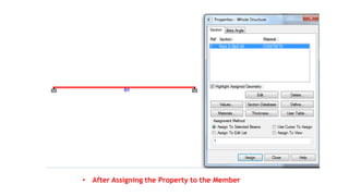 Introduction to StaadPro | PDF