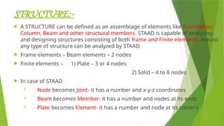 STAAD PRO class powerpoint presentation.pptx