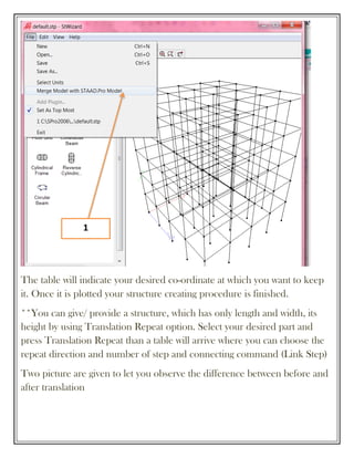 StaadPro Manual by yousuf dinar | PDF