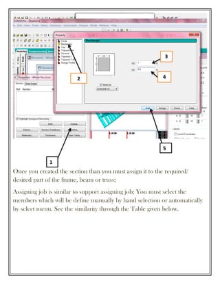 StaadPro Manual by yousuf dinar | PDF