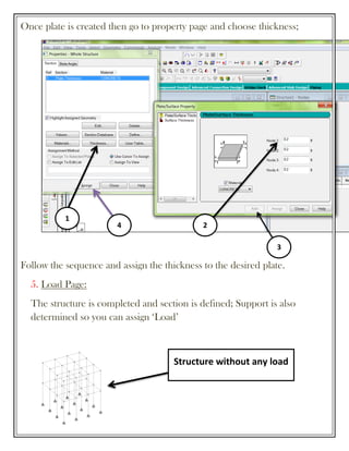 StaadPro Manual by yousuf dinar | PDF