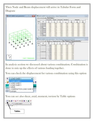 StaadPro Manual by yousuf dinar | PDF