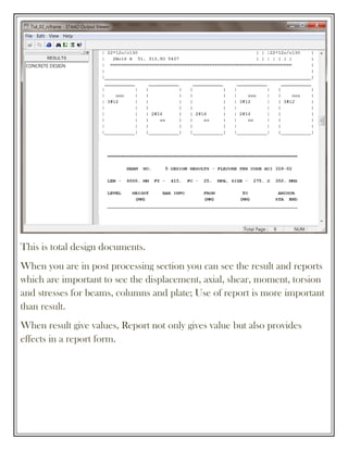StaadPro Manual by yousuf dinar | PDF