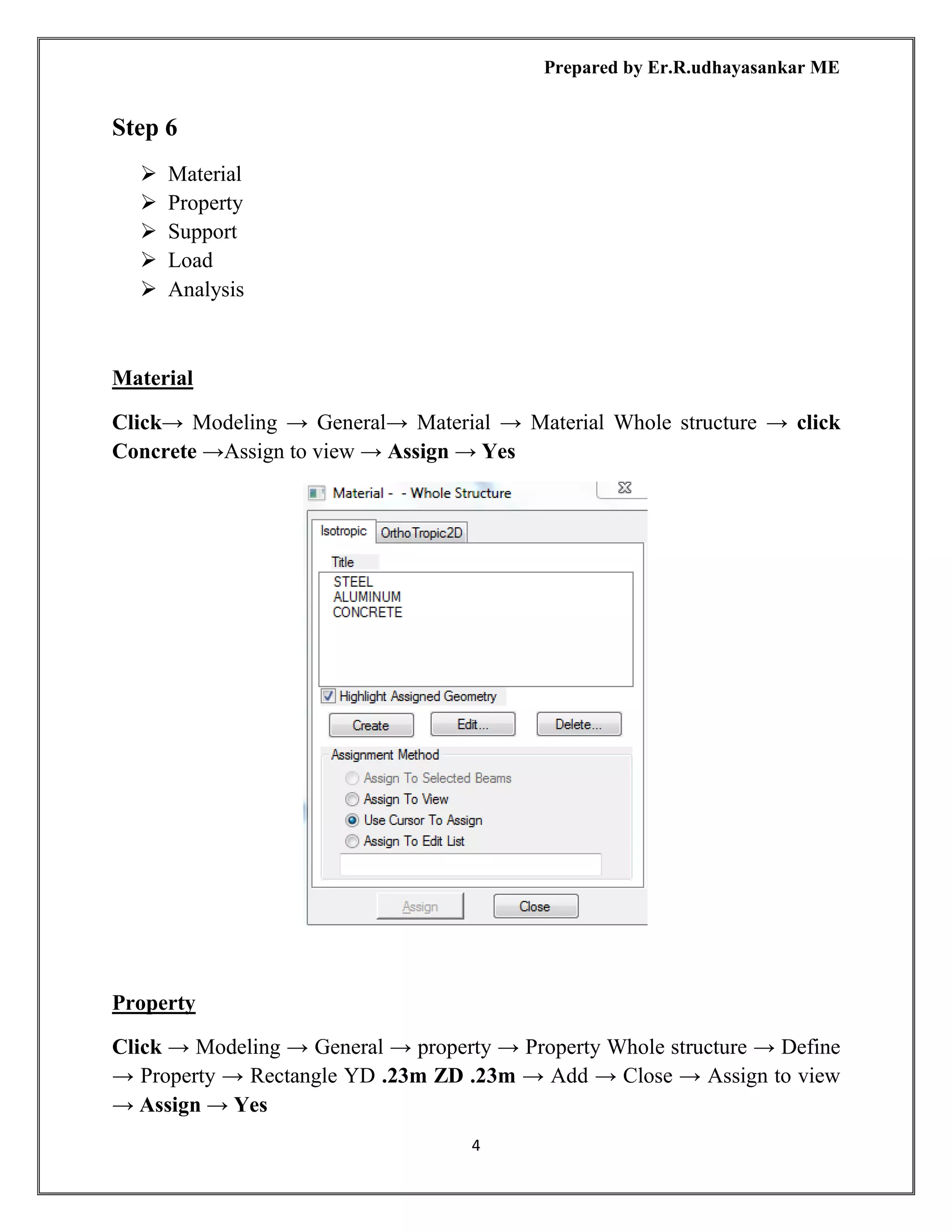 Staad pro notes | PDF