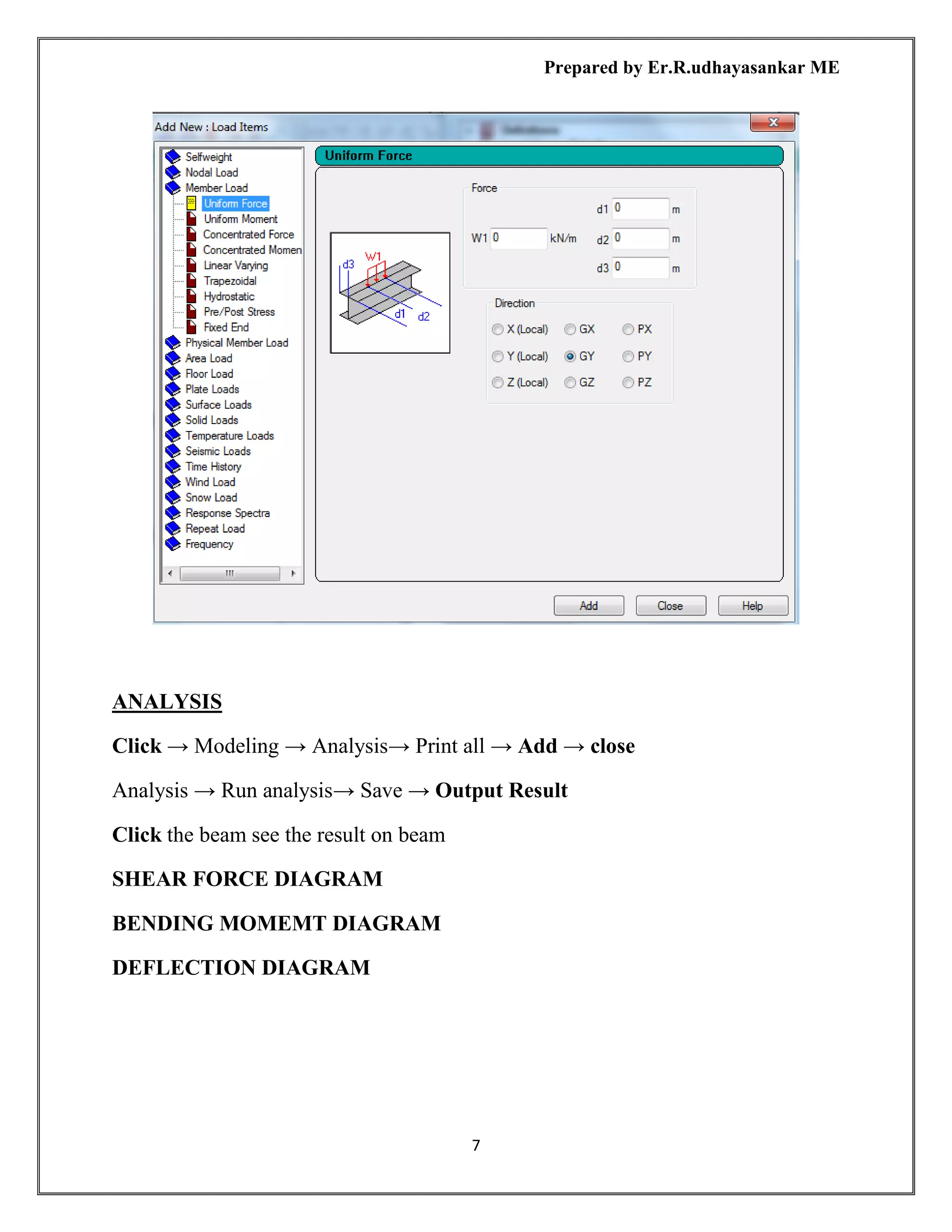Staad pro notes | PDF