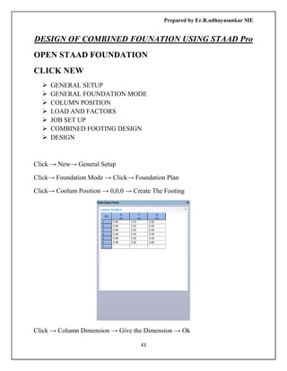 Staad pro notes | PDF
