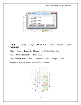 Staad pro notes | PDF