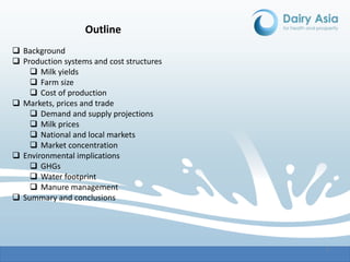 Dairy economics and policy: Focus on Asia—A scoping paper under the auspices of Dairy Asia
