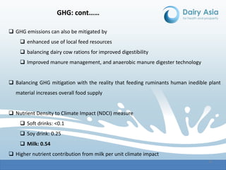 Dairy economics and policy: Focus on Asia—A scoping paper under the auspices of Dairy Asia