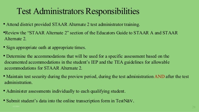 Staar alternate 2 ctc ppt