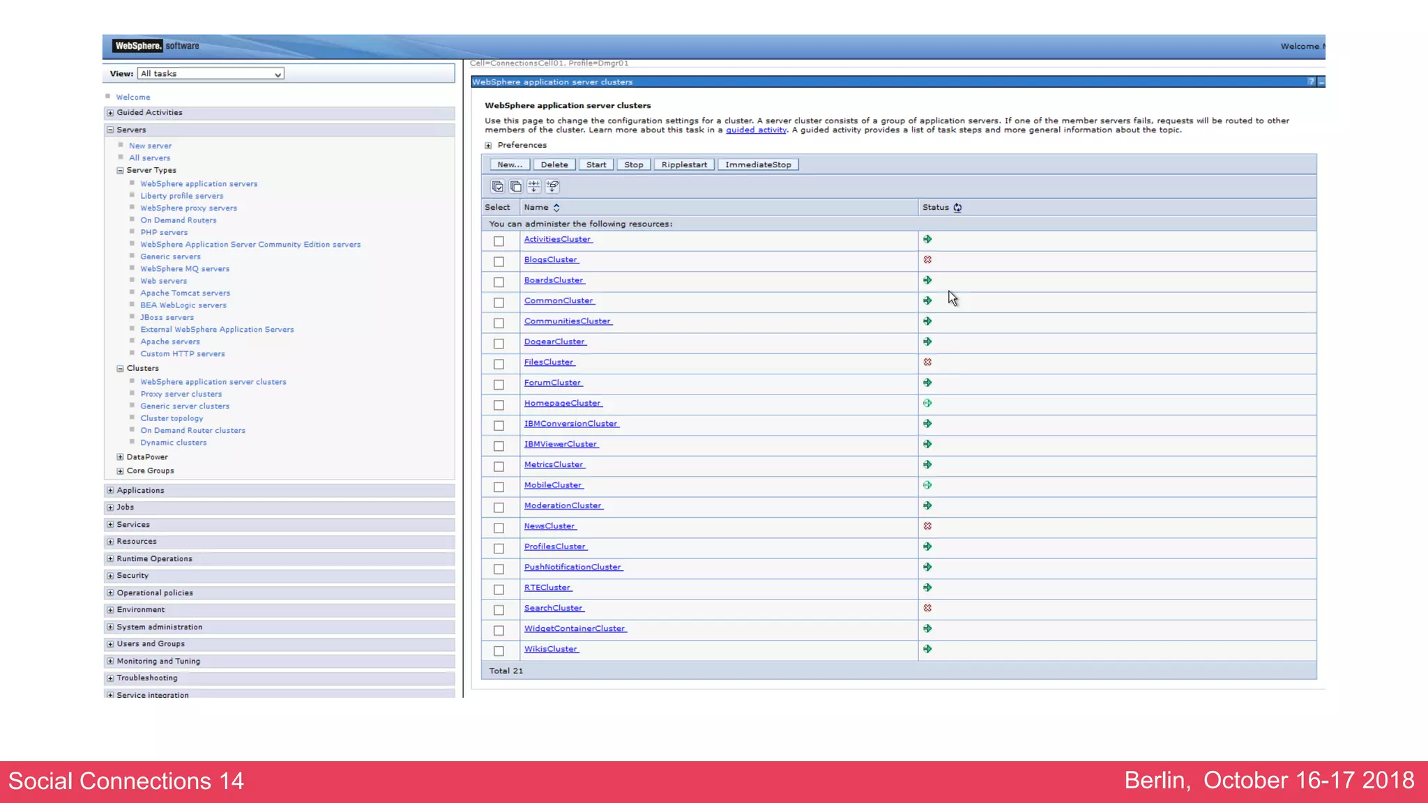 Social Connections 14 Berlin, October 16-17 2018
 