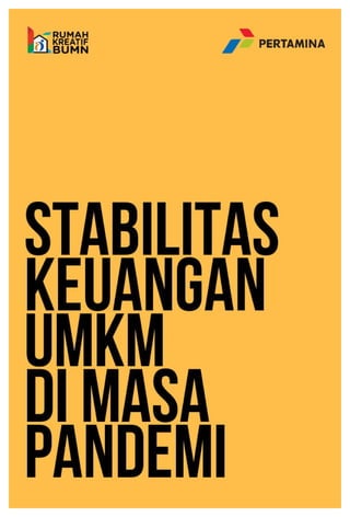 Financial Literature - Stabilitas Keuangan UMKM RKB Balikpapan