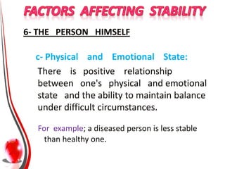 Stability Example Psych Stability | PPTX