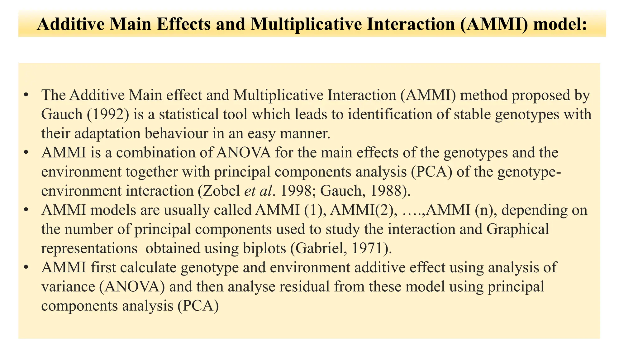 Models for Stability Analysis (AMMI andBiplots).pptx