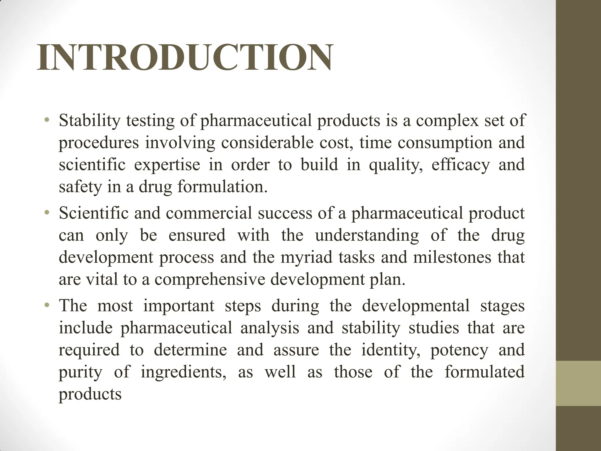 STABILITY AND SHELF LIFE OF PHARMACEUTICAL PRODUCTS. | PDF