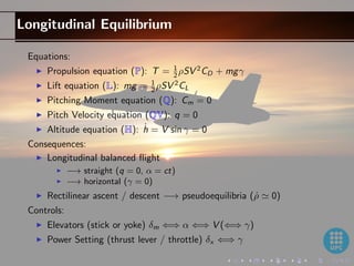 tema 5 mecánica de vuelo: Stability & Control | PDF