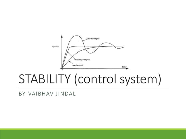 Stability of Control System | PPTX
