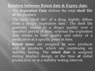 Stability studies of API in bulk pharmaceutical industries | PPTX