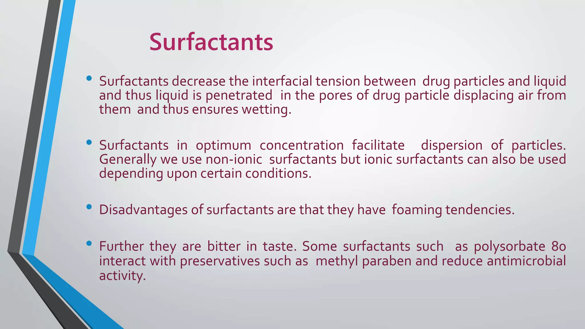 Stability of suspensions PPT