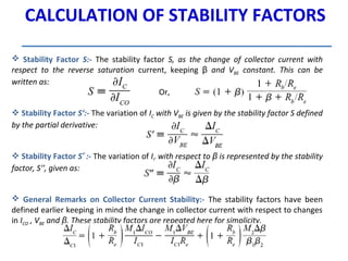 Stability Factor Definition Stabilisation | PPT
