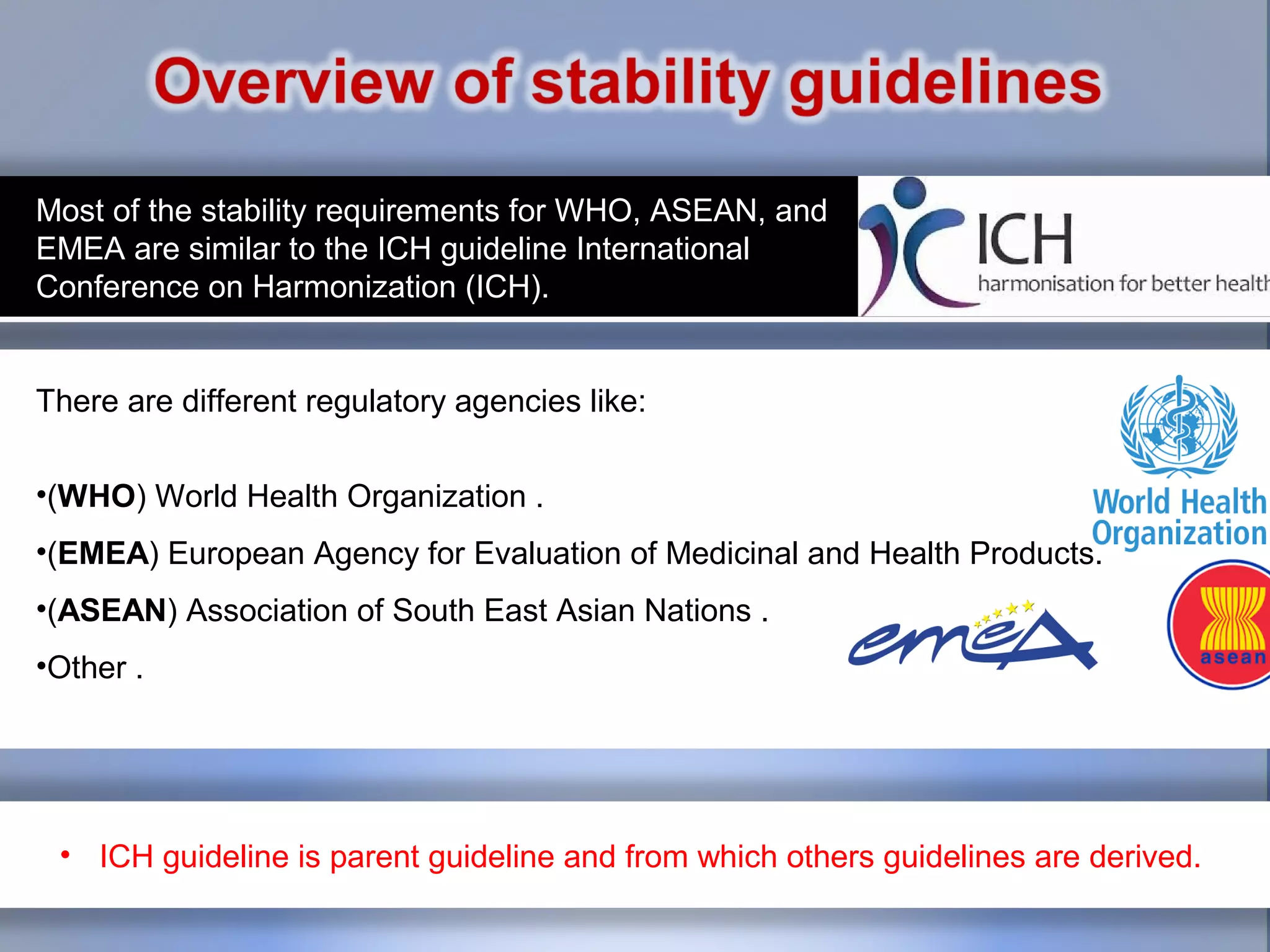 Stability Testing for Drug Substances and Drug Products | PPT