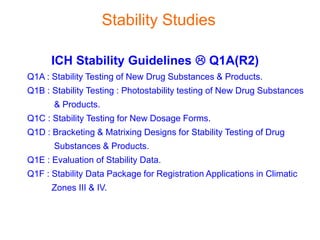 Stability study | PPT
