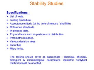Stability study | PPT