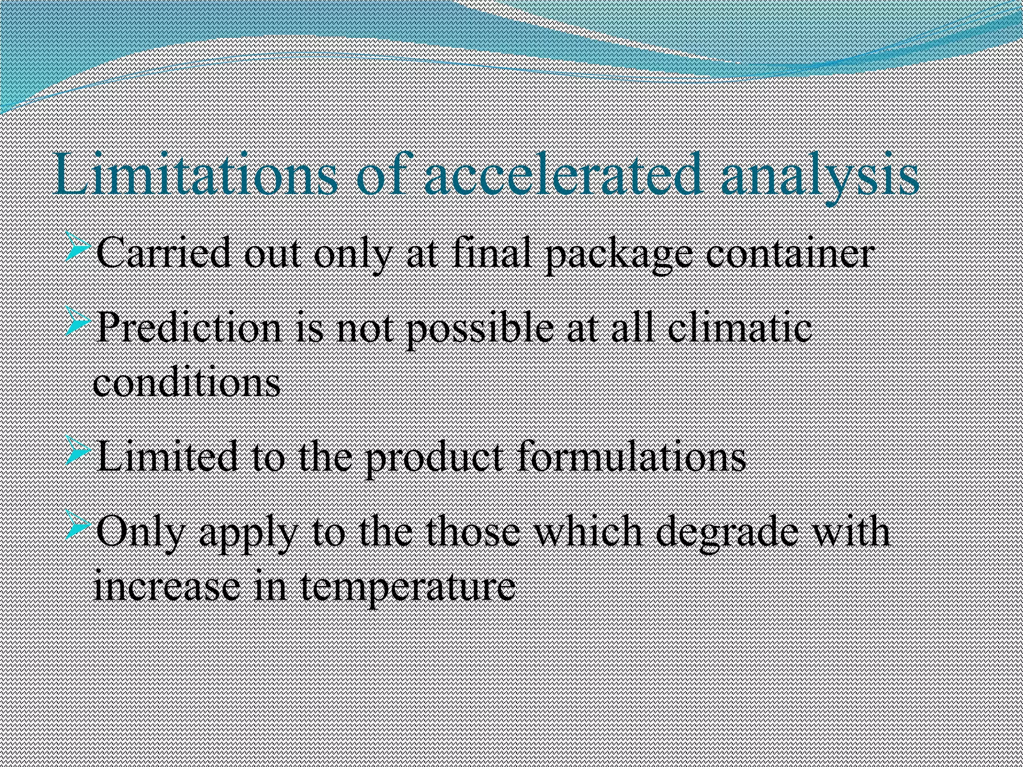 Stability testing and shelf life estimation PPT