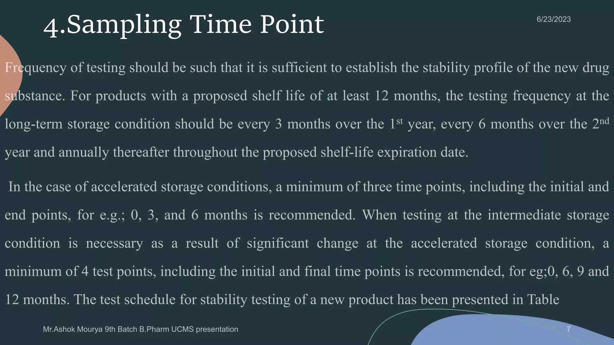 Stability testing of pharmaceutical dosage form as per ICH.pptx