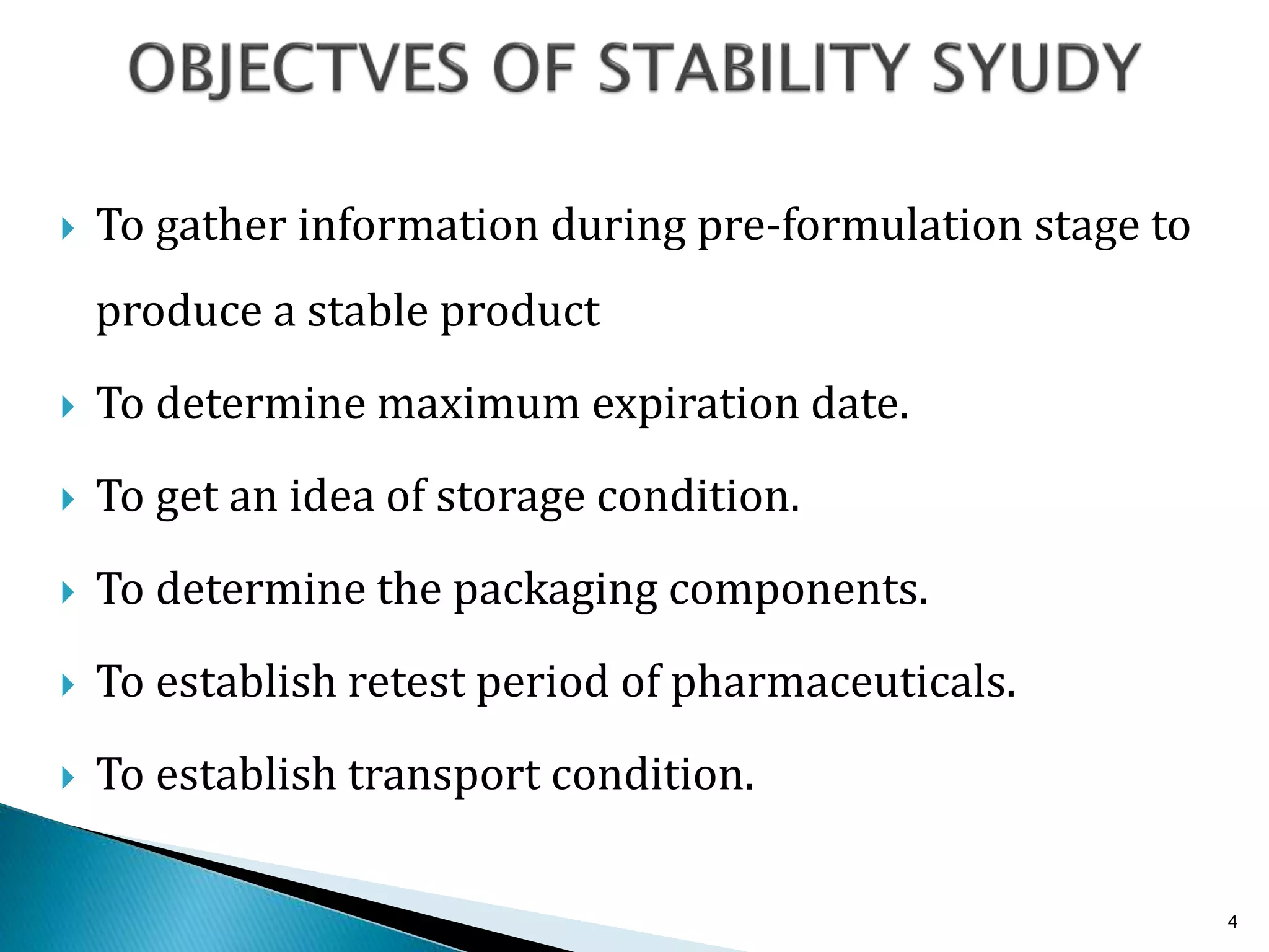 Stabilty study ppt | PPTX