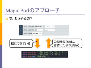 p ǡɤ?
Magic	PodΥץ`
ȤˤǤƤ
ΕrΤˡ
äĤ
 