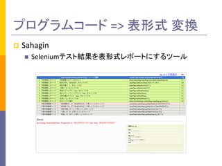 p Sahagin
n SeleniumƥȽYʽݩ`Ȥˤĩ`
ץॳ` =>	ʽ Q
 