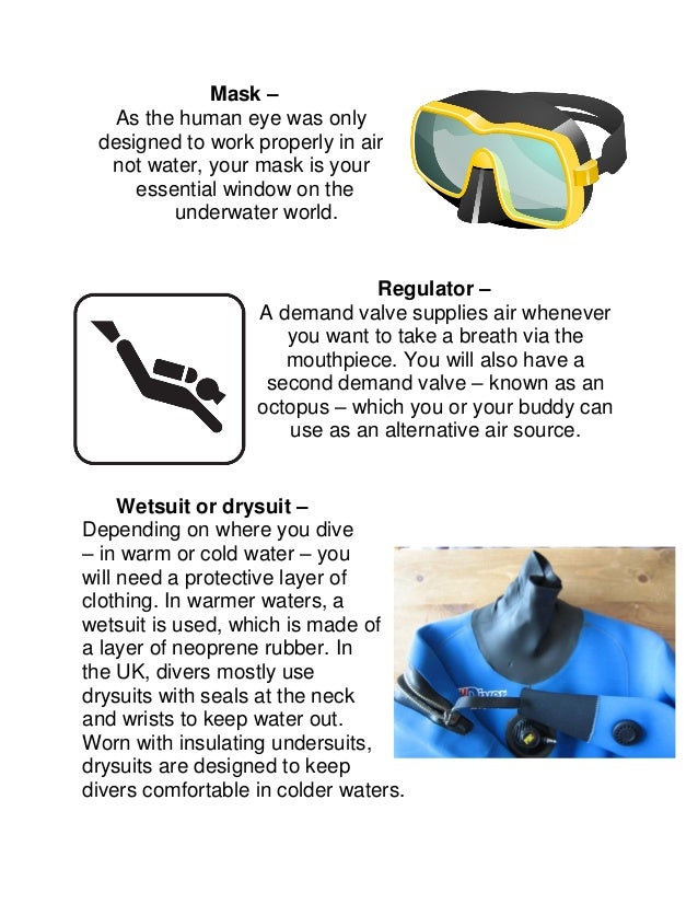 Essential Scuba Diving Equipment