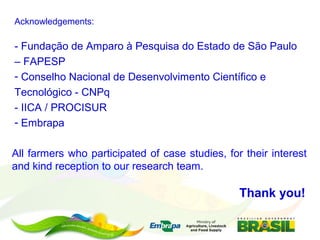 Embrapa’s platform for impact assessment of agricultural technologies and Indicator systems for the environmental management of rural activities 