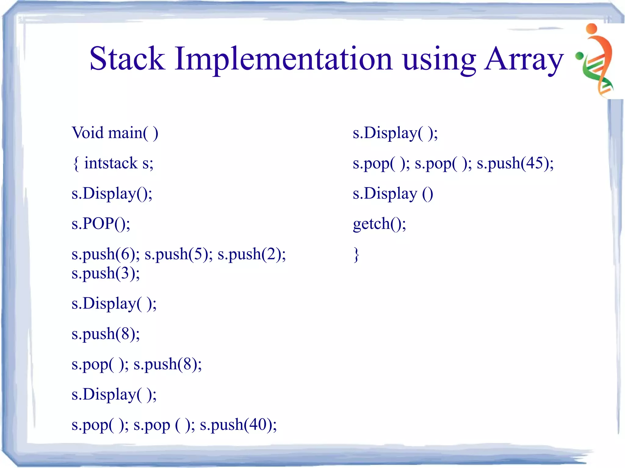Stack | PDF | Programming Languages | Computing