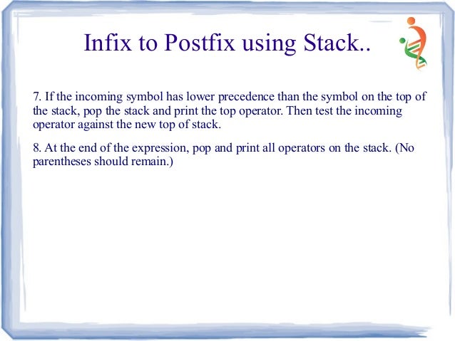 infix to postfix using stack java infix to postfix using stack java