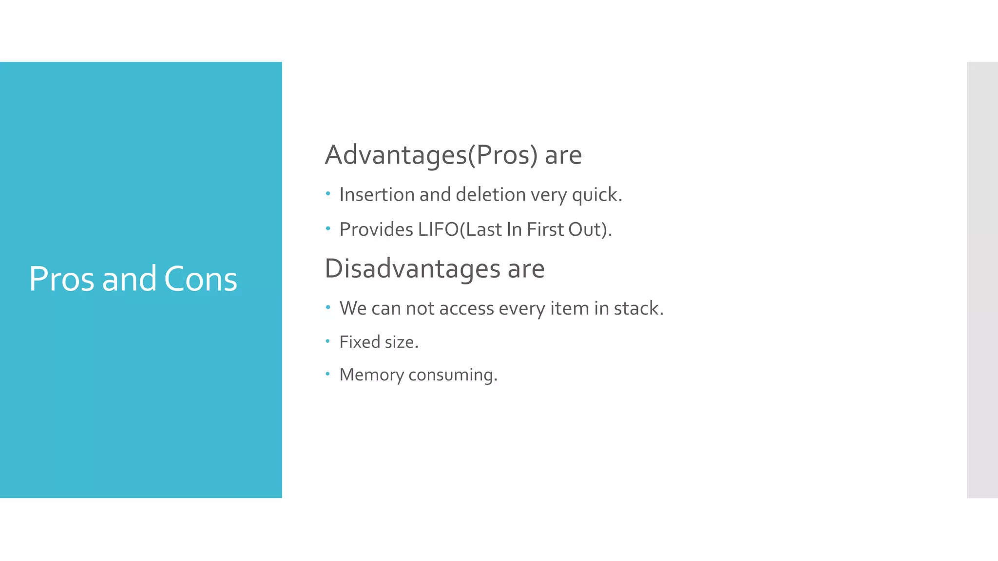Stack Data structure | PPTX image.