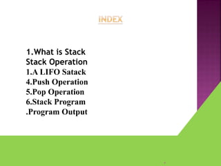 Stack of Data structure | PPT