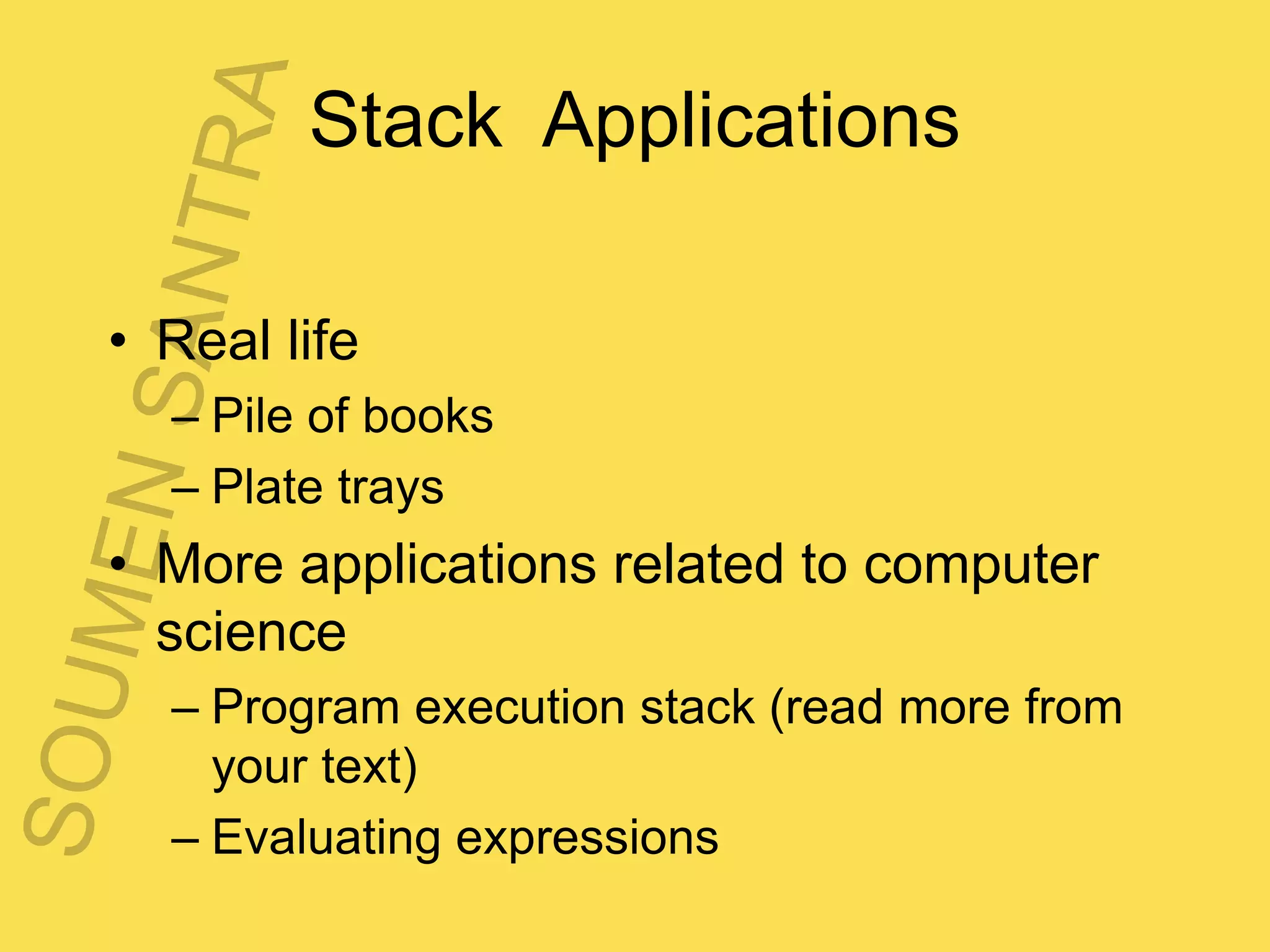 Stack and its Applications : Data Structures ADT | PPTX