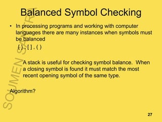 Stack and its Applications : Data Structures ADT | PPTX
