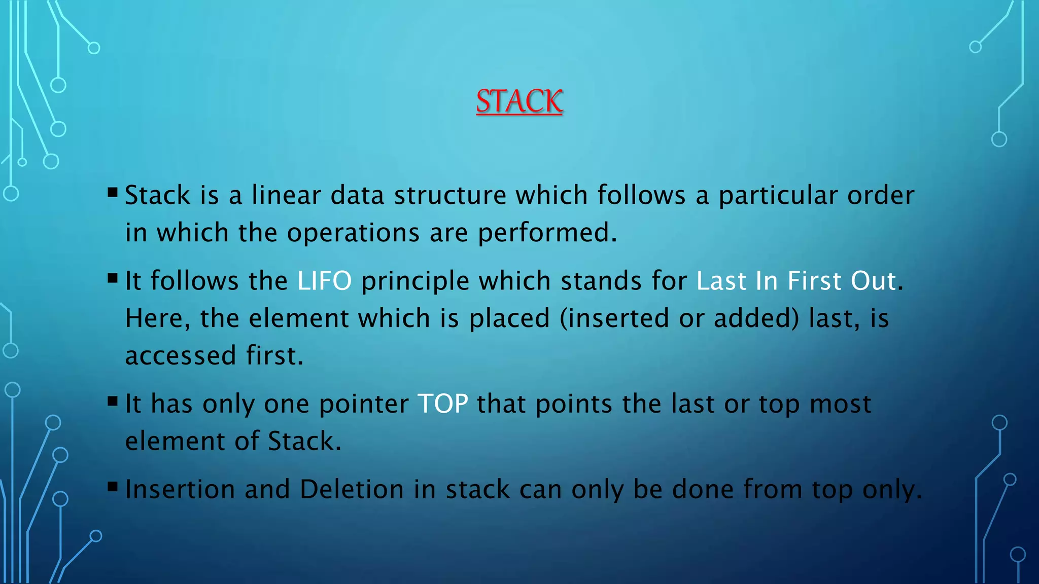 Stack Data Structure | PPT