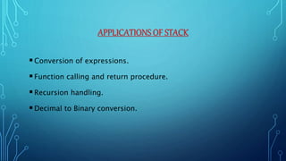 Stack Data Structure | PPT