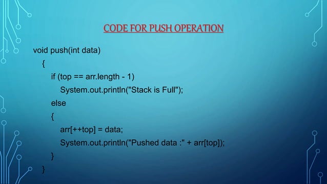 Stack Data Structure | PPT