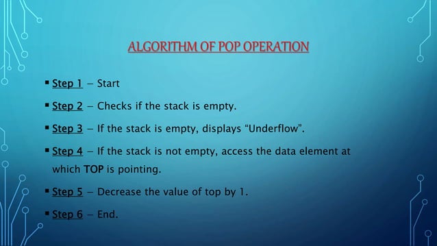 Stack Data Structure | PPT