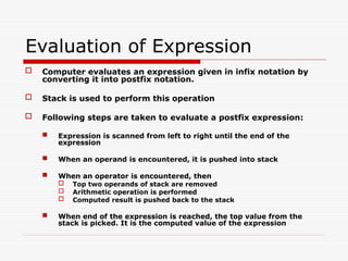 Stack ppt file of Stack DSA For lab in the lab of DSA lecture and Lab.ppt