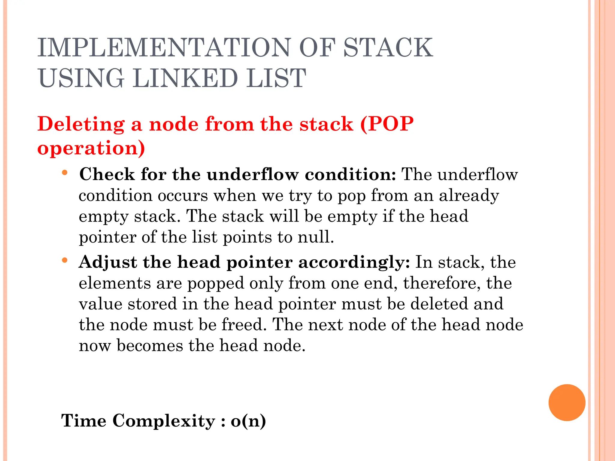 Stack data structures with definition and code | PPT