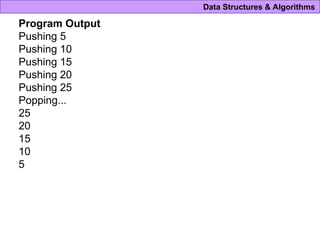 stack is a linear data structure LIFO.ppt