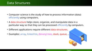 Concept to use Stack in C++ Programming Language | PPTX