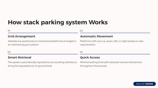 Stack Parking System: Efficient & Modern Car Parking Solutions | PDF