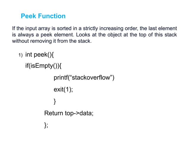 Stack - PPT Slides.pptx-data sturutures and algorithanms | PPT | Free ...